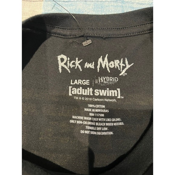 Rick and Morty men's L double-sided tee Heist con special guest miles knightly - Picture 6 of 9